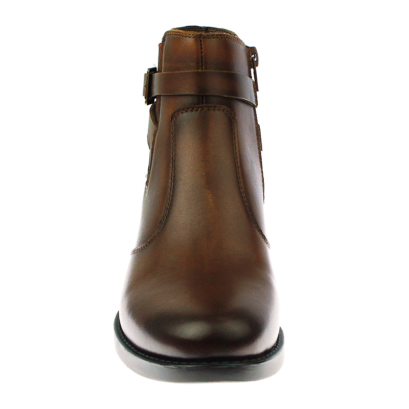 customized hot selling fashion stylish real brush pu sexy short boots for women