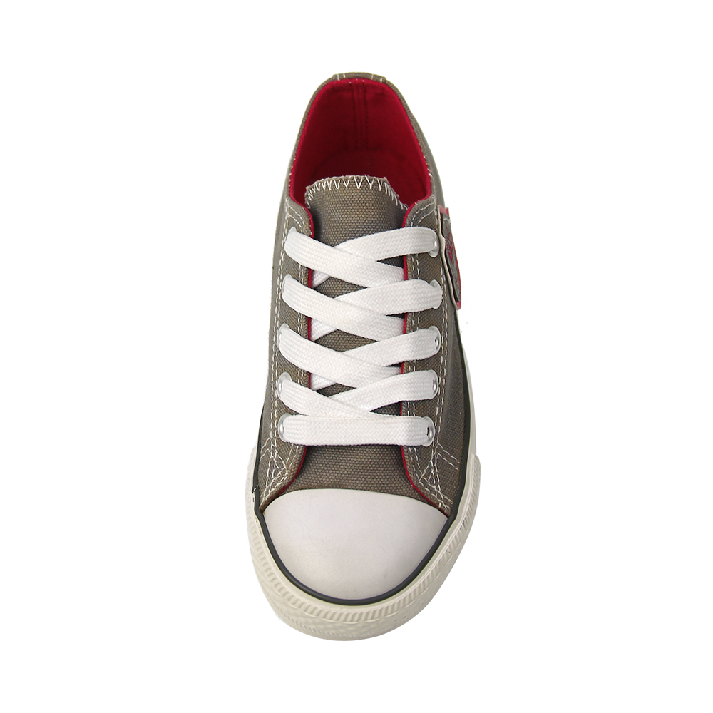 custom printing rubber kids running sports vulcanized canvas shoes for children