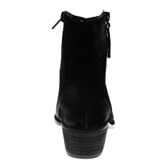 High Quality Fall Winter Leather Biker Motorcycle Boots Shoes for Women Ladies