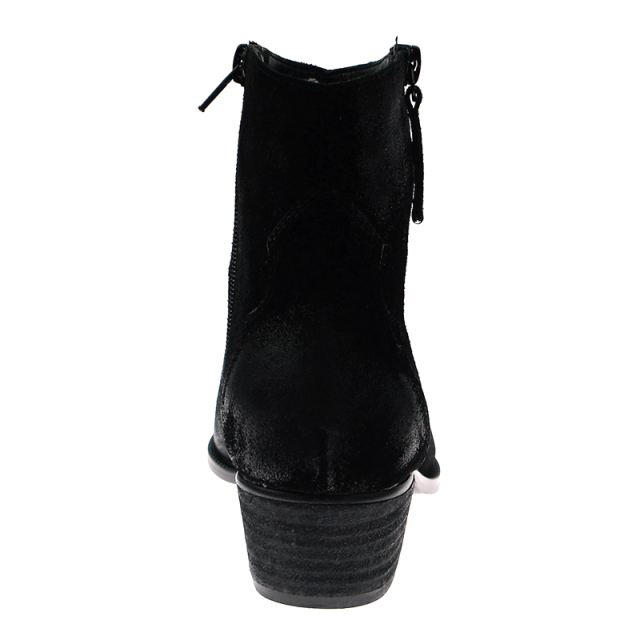 High Quality Fall Winter Leather Biker Motorcycle Boots Shoes for Women Ladies