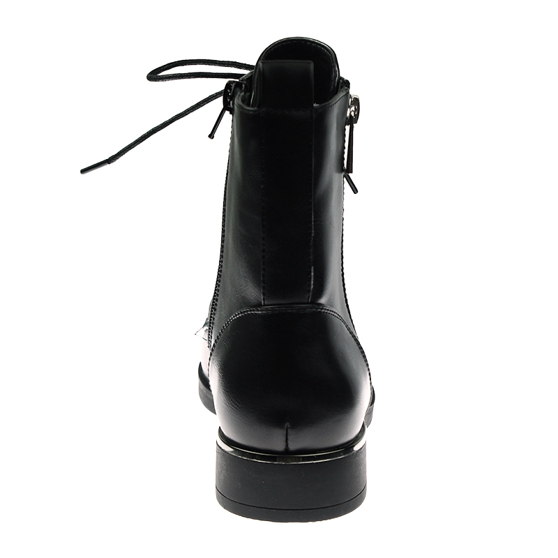 customized black warm waterproof boots shoes for women ladies