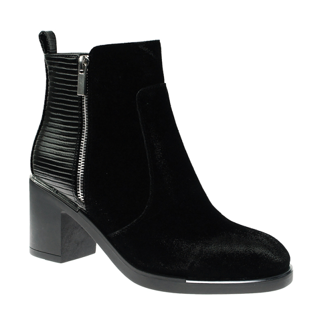 designer stylish casual cow suede fall women western dress hiking boots for ladies