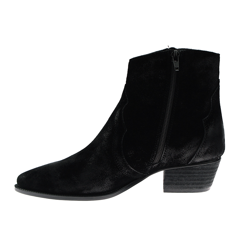 High Quality Fall Winter Leather Biker Motorcycle Boots Shoes for Women Ladies