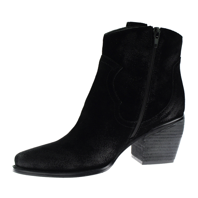 fashion stylish sexy black women ankle suede short boots leather shoes for ladies