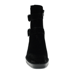 customized fashion sexy punk boots winter chunky wedge shoes for women