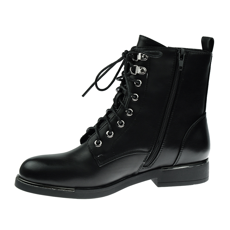 customized black warm waterproof boots shoes for women ladies