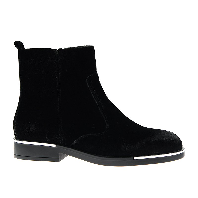 fashion designer ladies casual ankle biker boots flat shoes for women