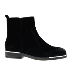 fashion designer ladies casual ankle biker boots flat shoes for women