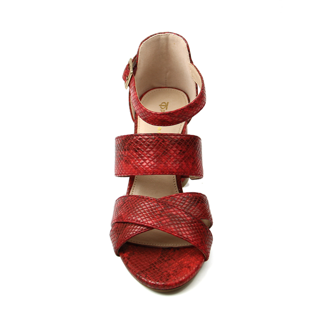 High Quality Popular Summer Thick High Heel Buckle Women Sandals for Rope