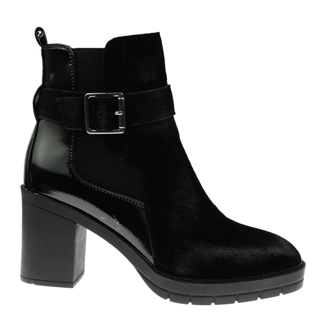 designer women cow suede winter fall high heel chunky wedge shoes boots for ladies