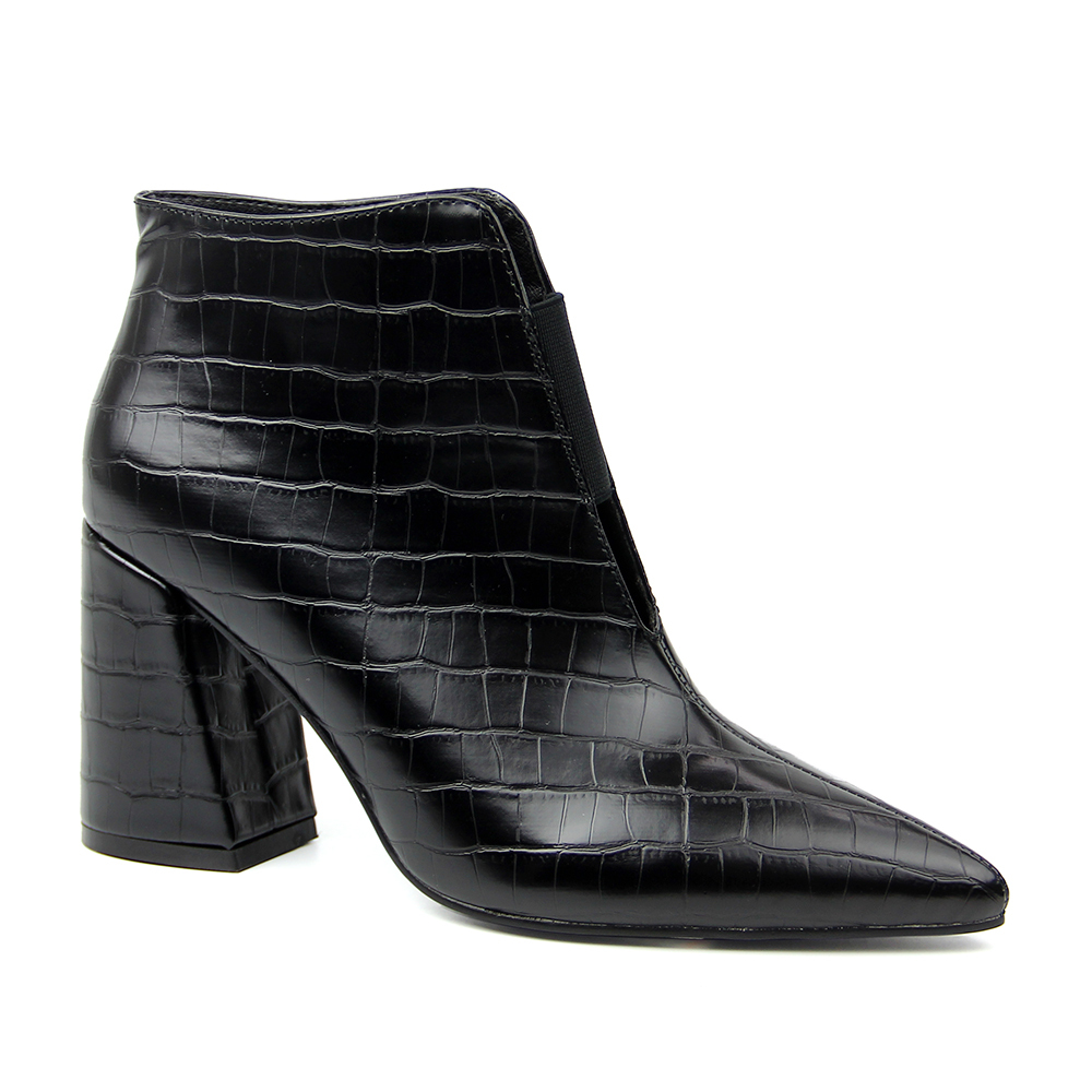 designer fashion ladies sexy leather high heel shoes work boots for women
