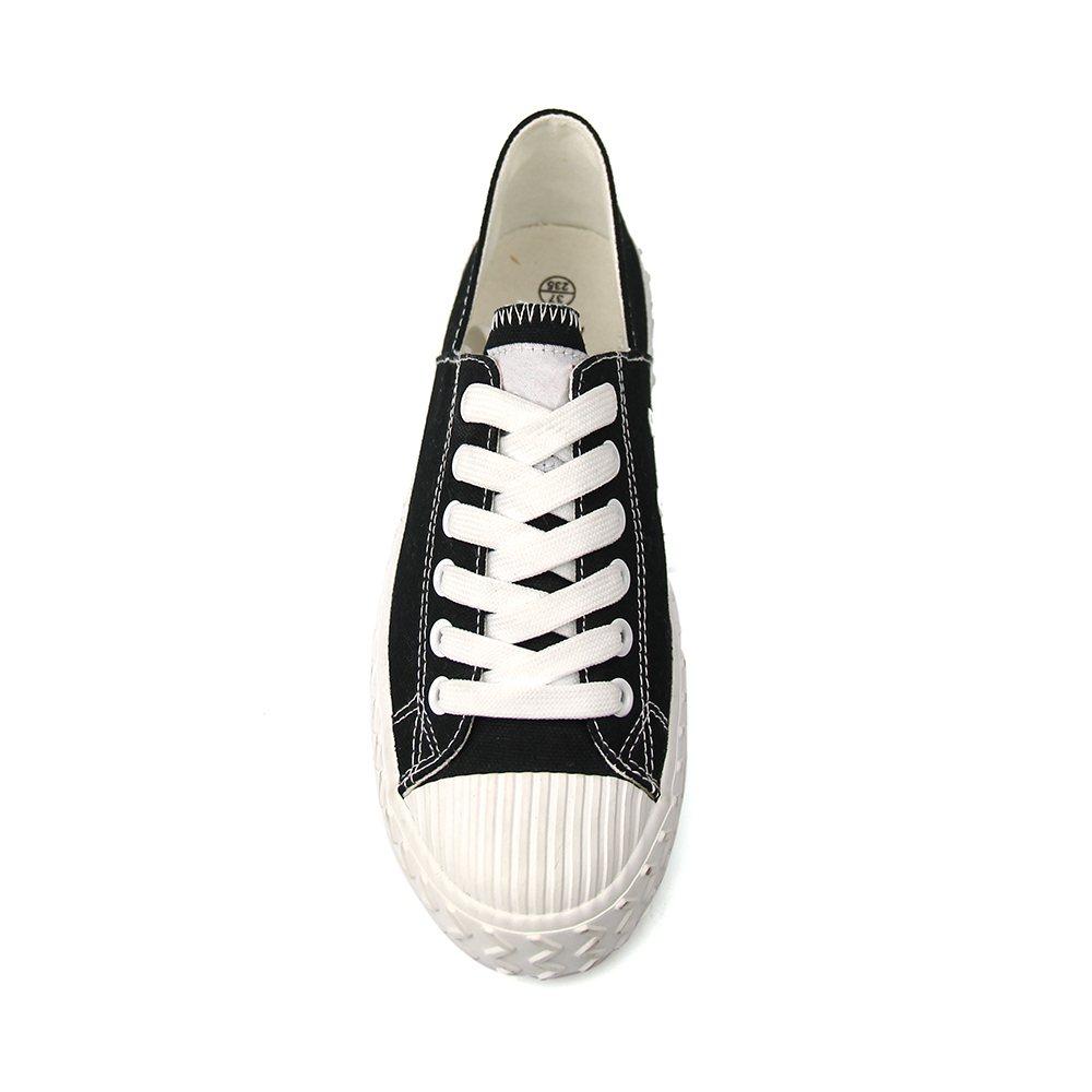 women ladies casual vintage soft wedge sneakers vulcanized canvas shoes
