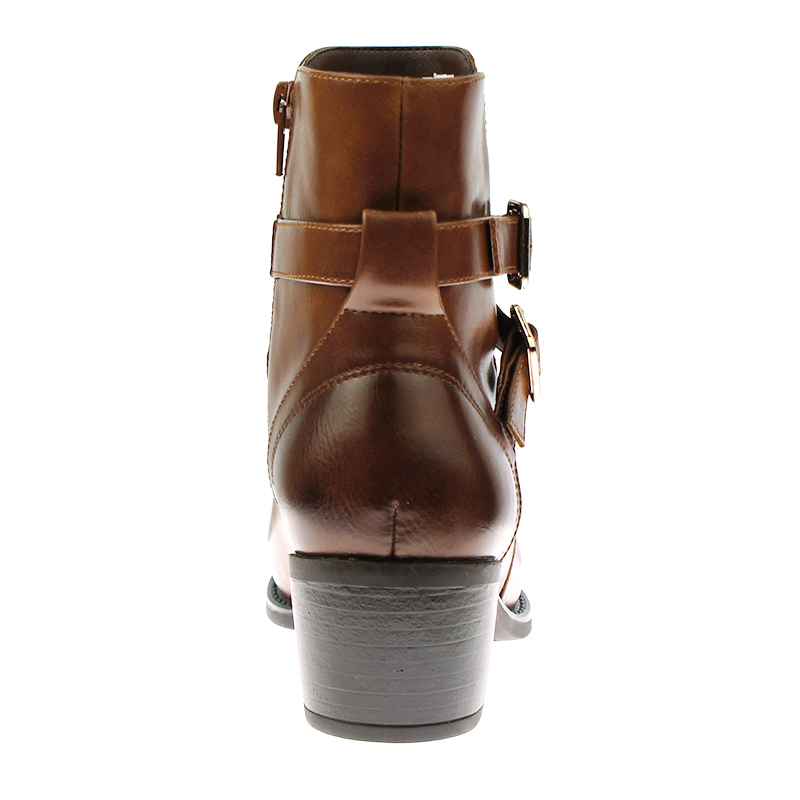 manufacture ladies autumn winter sexy brown wedge hiking shoes boots for women