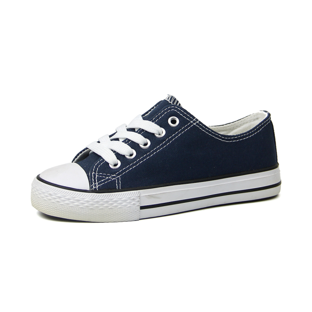custom printing fashion kids casual vulcanized canvas shoes for children