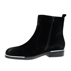 fashion designer ladies casual ankle biker boots flat shoes for women