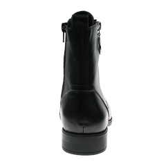 fashion zipper up pu autumn winter stylish flat short sneaker boots for women