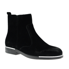fashion designer ladies casual ankle biker boots flat shoes for women