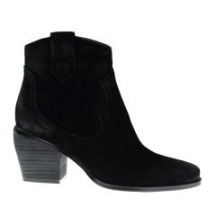fashion stylish sexy black women ankle suede short boots leather shoes for ladies