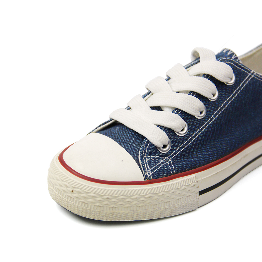 fashion casual canvas running sports vulcanized shoes with custom printing