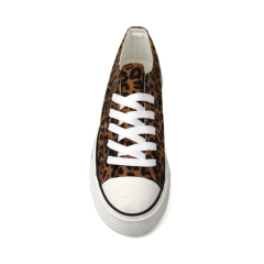 cheap fashion soft wedge casual slip canvas vulcanized shoes for women