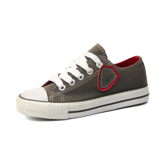 custom printing rubber kids running sports vulcanized canvas shoes for children