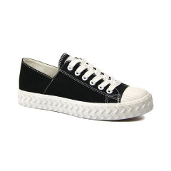 women ladies casual vintage soft wedge sneakers vulcanized canvas shoes