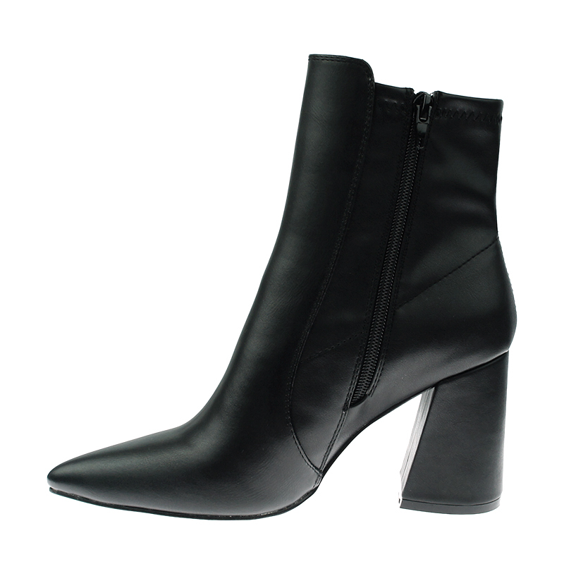 designer winter sexy black high heels boots for women and ladies
