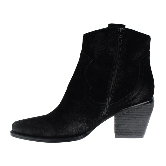 fashion stylish sexy black women ankle suede short boots leather shoes for ladies