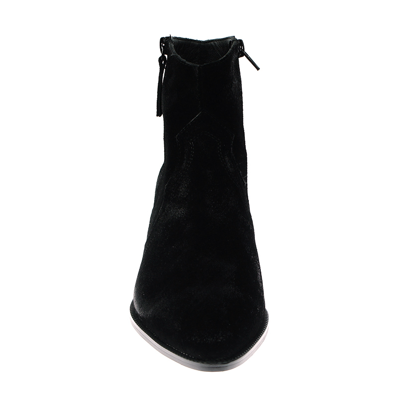 High Quality Fall Winter Leather Biker Motorcycle Boots Shoes for Women Ladies
