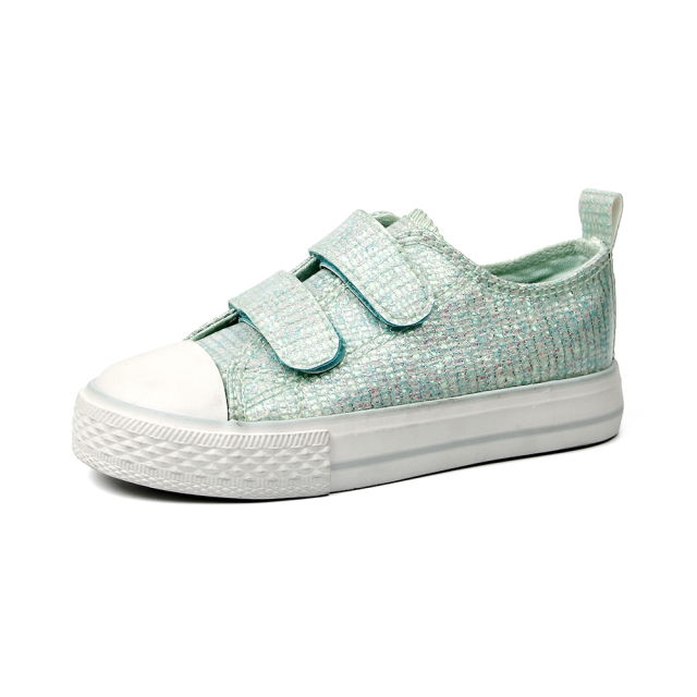 custom kids children rubber running sneakers canvas vulcanized casual shoes