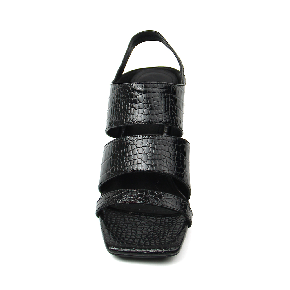 Elegant Ladies Strap Square Toe High Heels Sexy Shoes Sandals for Women