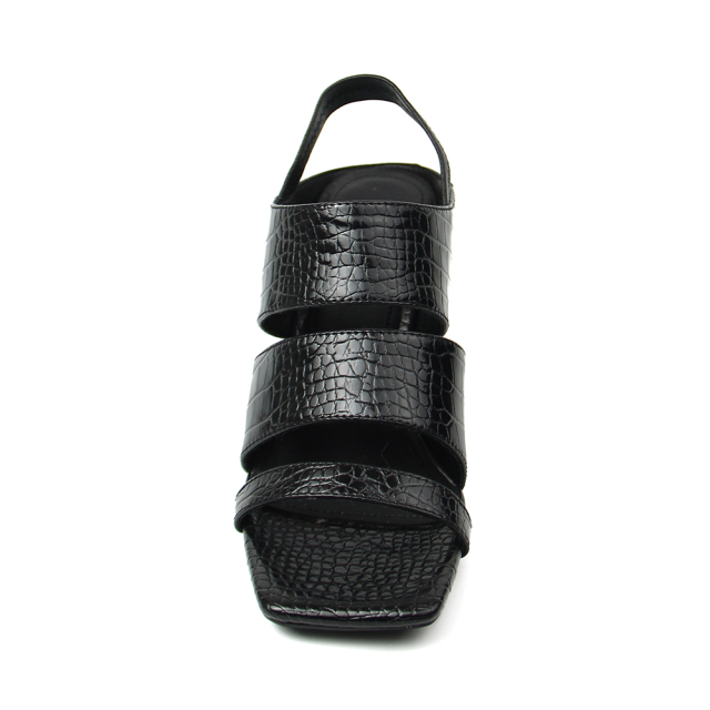 Elegant Ladies Strap Square Toe High Heels Sexy Shoes Sandals for Women