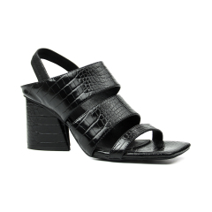 Elegant Ladies Strap Square Toe High Heels Sexy Shoes Sandals for Women