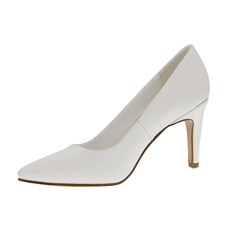 wholesale fancy sexy ladies white high heel pumps shoes for women