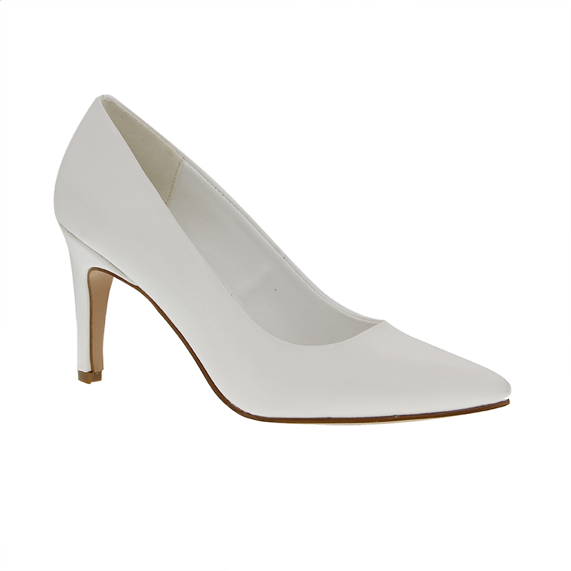 wholesale fancy sexy ladies white high heel pumps shoes for women