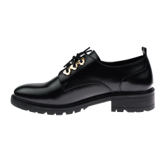 comfortable casual flat pumps shoes for women and ladies with logo