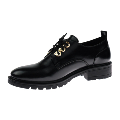 comfortable casual flat pumps shoes for women and ladies with logo