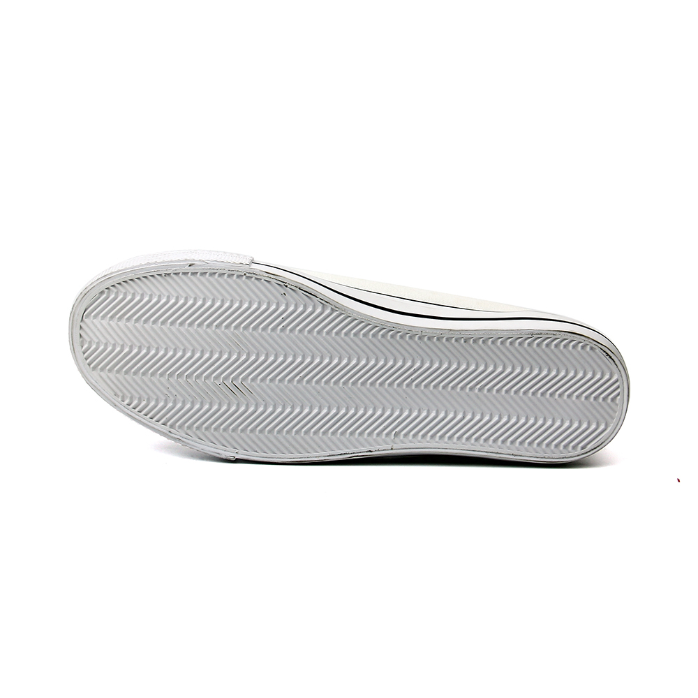custom printing girl soft wedge casual canvas vulcanized shoes for women