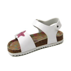 wholesale custom designer fashion kids summer flat beach sandals for girls