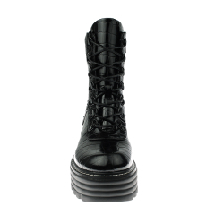 ladies stylish waterproof motorcycle western platform boots shoes for women