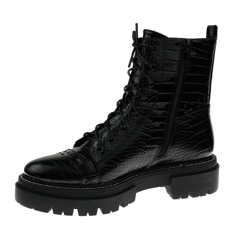 designers luxury black winter flat platform boots shoes for woman