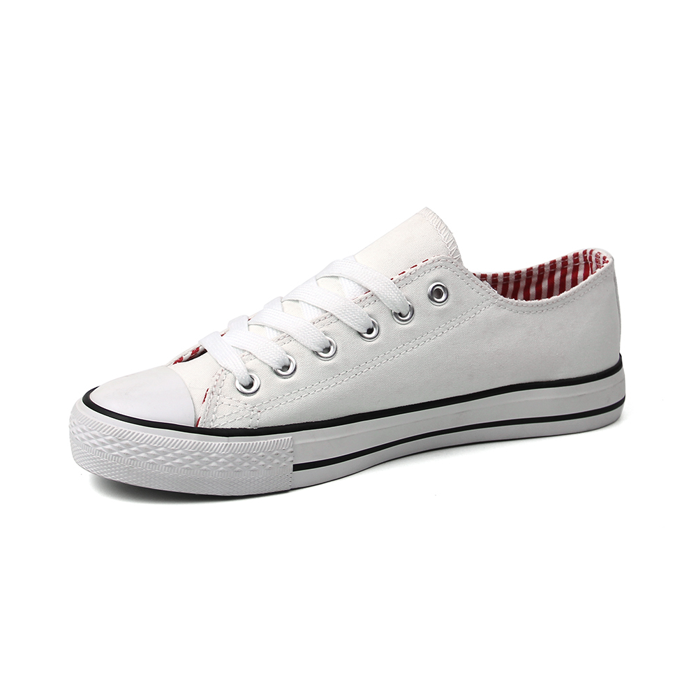custom printing girl soft wedge casual canvas vulcanized shoes for women
