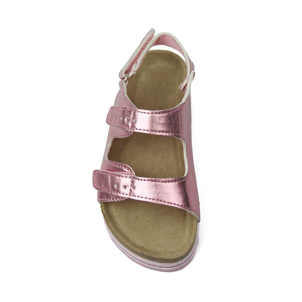 custom cheap fashion flat beach wedge printing casual kids sandals slippers shoes