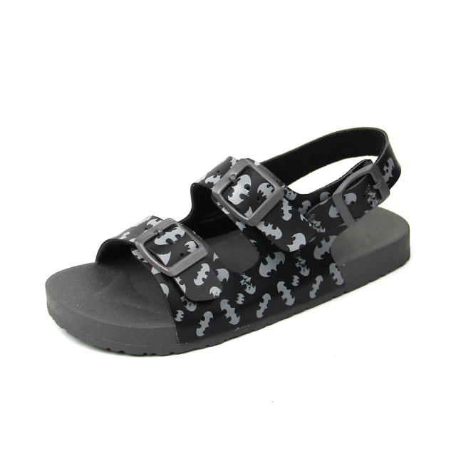 wholesale fashion designer summer colorful flat sandals shoes for kids girl