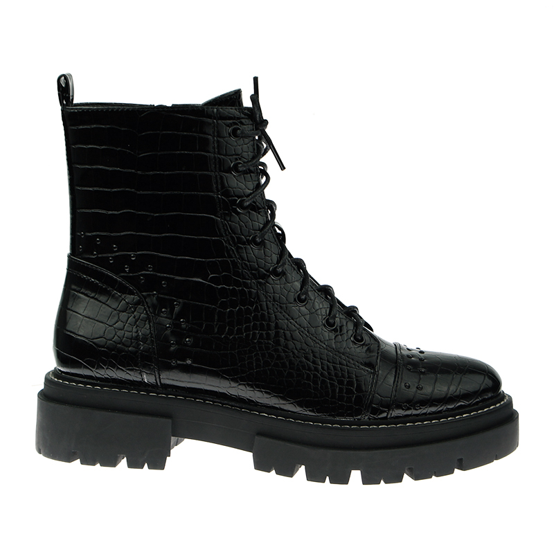 designers luxury black winter flat platform boots shoes for woman