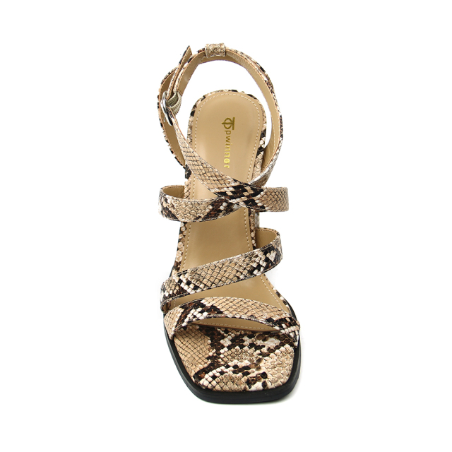 Factory Delivery Supply Stylish Women Slip on Shoes Sandals Heels