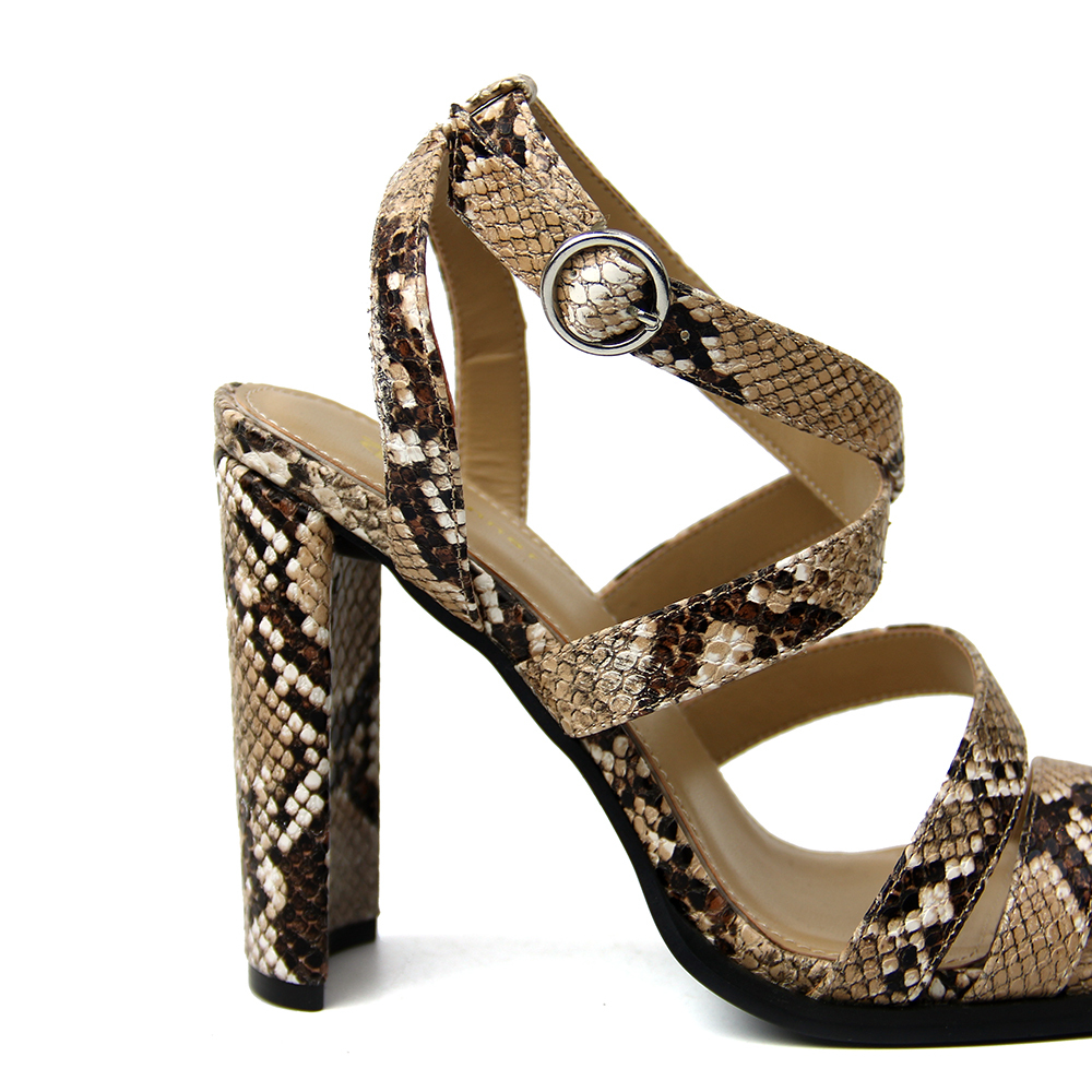 Factory Delivery Supply Stylish Women Slip on Shoes Sandals Heels