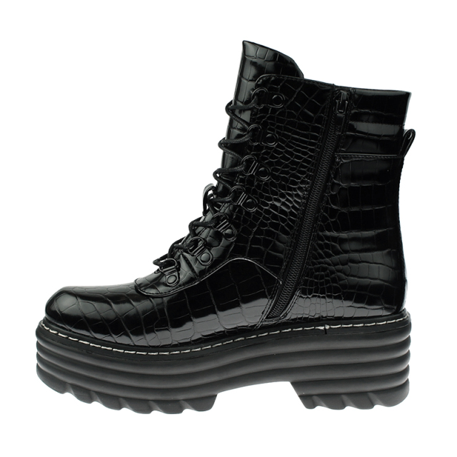ladies stylish waterproof motorcycle western platform boots shoes for women