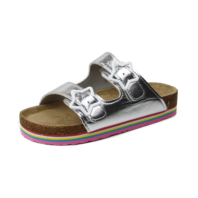 custom made designer cute fancy colorful hiking sports sandals for kids