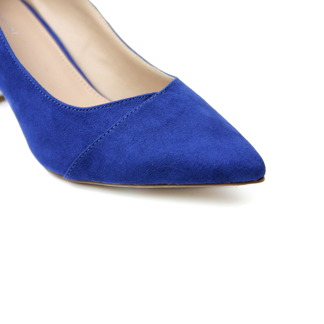Elegant Pointed Toe Med Heels Sexy Ladies Pumps Thin Shoes for Women